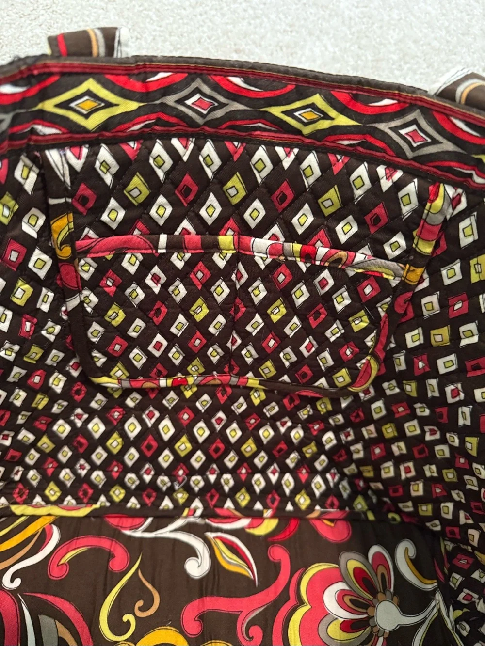 Vera Bradley Large Tic Tac Tote